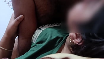 Hindi dirty talk during hardcore step sister sex session